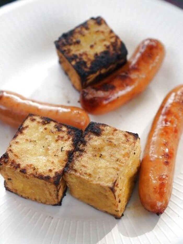 火が通りやすい食材もスタンバイ