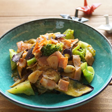 焼きそば感覚の野菜炒め