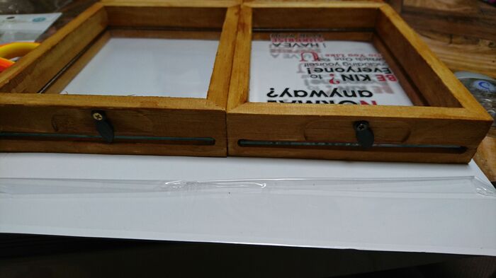 木工用ボンドでくっつける