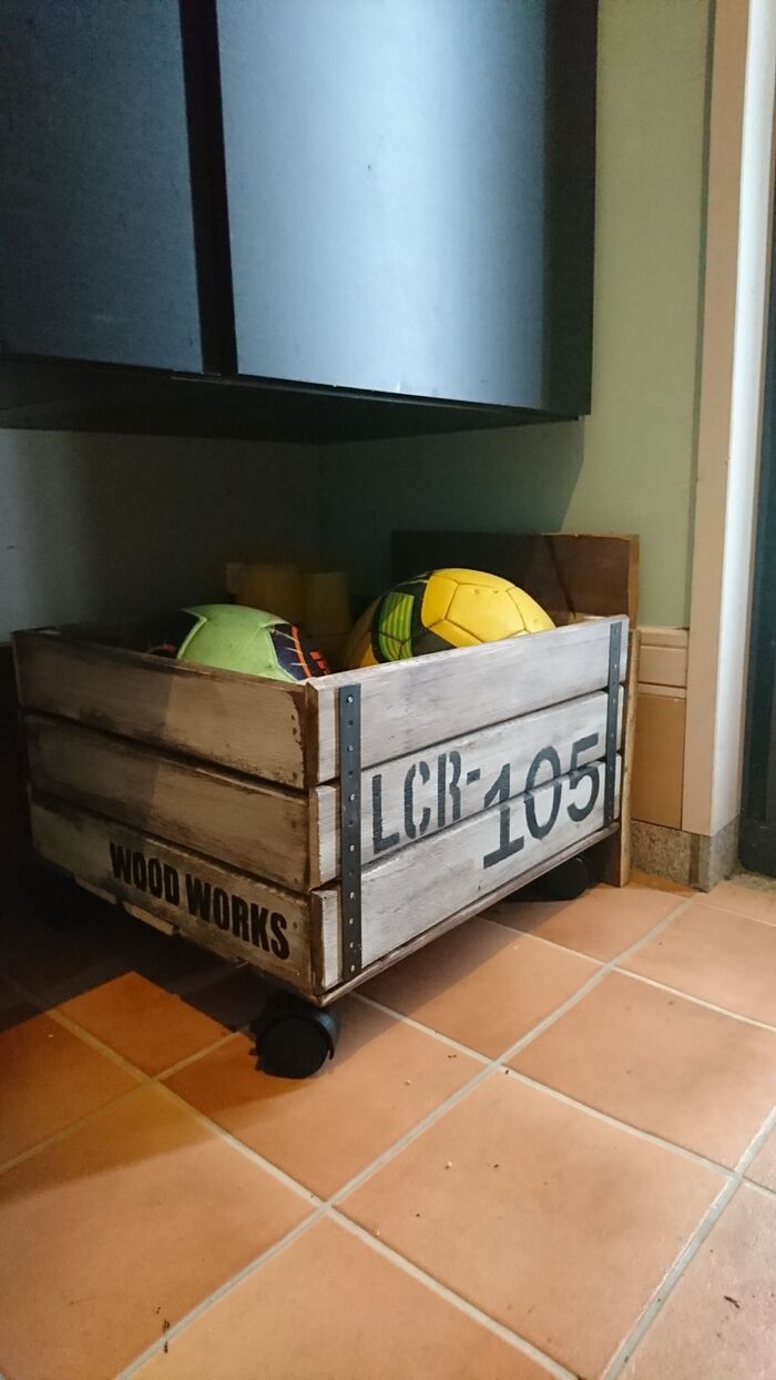 玄関でも役立つボックス