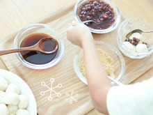 子どもと一緒にかんたんお団子づくり♪