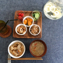 ニトリのおすすめ★小さな小鉢と合わせて盛り付け