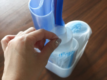 ダイソーの収納ボックスでジップロックを取り出しやすく!