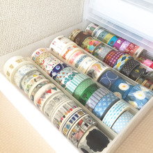 無印良品のPP引出しで、ホコリ知らず&探しやすいマステ収納