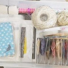 【 無印良品 】書類整理のようなに!ラッピング小物収納