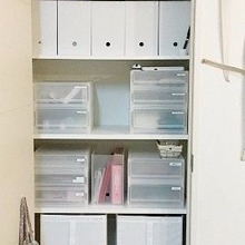 【 IKEA+無印 】シンメントリーで扉を開けても魅せれるリビング収納
