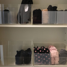 無印の収納用品にさらに無印を使って!下着をミニマムに管理♪