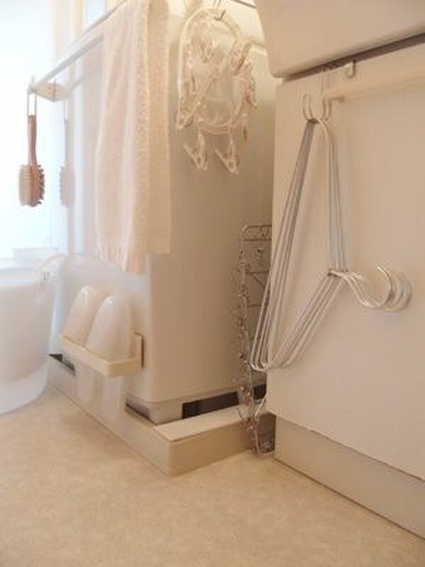 洗濯機周りを「無印良品」で使いやすく視覚的スッキリ☆