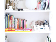 IKEA★白ボックス1つで出来る図書館の本収納