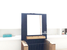 工具はハケとボンドだけ!簡単キッズドレッサーの作り方