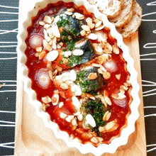 とっても簡単サバとトマトでアクアパッツァ