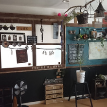 【リノベーション】壁紙をペイントで模様替え☆