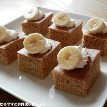 ホケミで簡単★コーヒースクエアパンケーキ