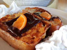 お洒落にアレンジ♪チョコレート・フレンチトースト♪