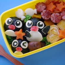 ペンギントリオのキャラ弁当