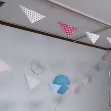 折り紙を折るだけ!簡単ガーランドの作り方