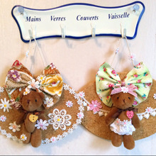 グルーガンで接着★パート2★100均雑貨にデコレーション★