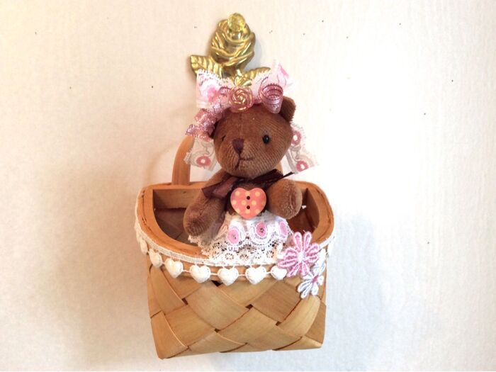 ミニバスケットの デコレーション♪