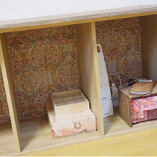 穴を開けてまるごと充電基地!組立後も穴開けできました