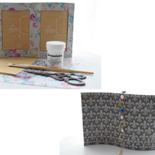 写真立てをスタイリッシュにリバーシブルデコパッチ