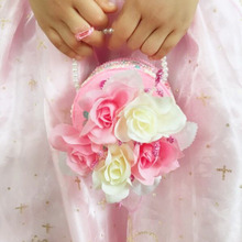 あの空き缶をデコで♪結婚式お子様用キラキラいっぱいフラワーバッグ♡