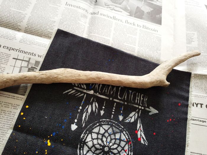 タペストリーにするために