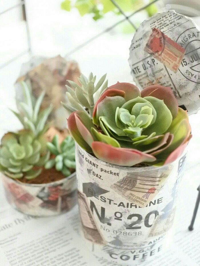 100均材料でアンティーク加工のリメ缶の作り方