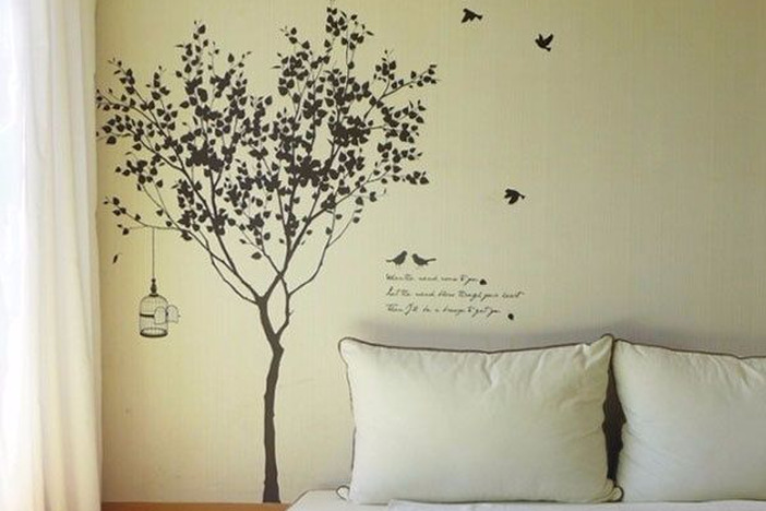 ウォールステッカーのおしゃれな使い方まとめ☆あっという間にイメチェンできちゃう!