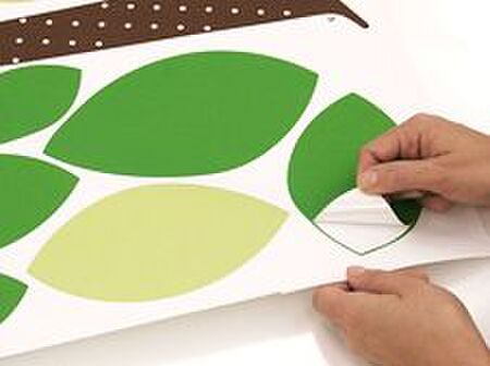 シールタイプと転写タイプが