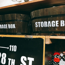 プランターを男前にして!収納ボックスに