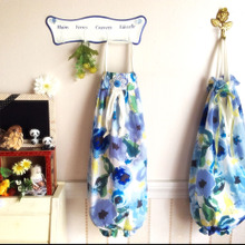 夏のスカートをオシャレなポリ袋ストッカーに変身♪