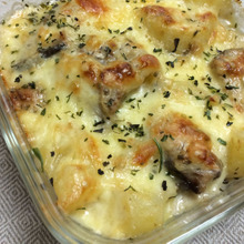 簡単!さばとじゃがいものグラタン