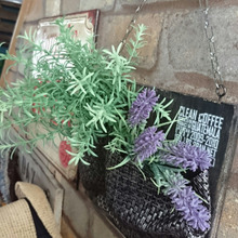 【100均リメイク】ランチマットをフェイクグリーンディスプレイにリメイク☆