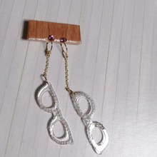 簡単!レジンで眼鏡ピアス!