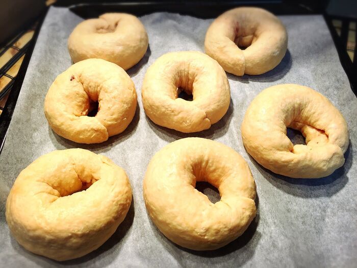 ベーグルを作ります