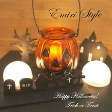 100均☆ジャック・オ・ランタンをお洒落に飾るコツ!ハロウィンナイトコーデの作り方♬