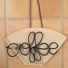 ワイヤーdeコーヒーペーパーホルダー