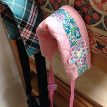 子供の肩への負担軽減♪簡単!水筒の紐カバー