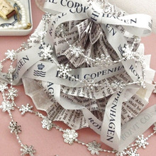 ロゼット飾りで(ハリセン!?)クリスマスツリー☆