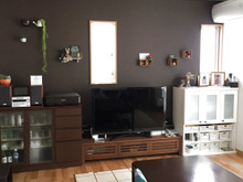 ほぼ100均の壁面インテリア〜リビング編〜