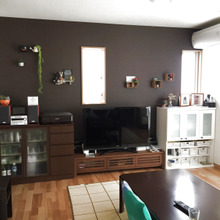 ほぼ100均の壁面インテリア〜リビング編〜