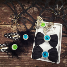 ダイソーレジン&樹脂粘土でリアル目玉アクセサリーの作り方◎