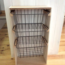 100均で購入した材料で【洗面台下に着替え収納】を作る☺︎