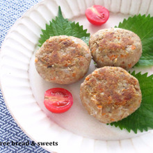 さばの水煮缶で簡単!さばとおからのハンバーグ