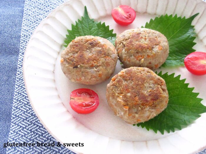 さばの水煮缶で簡単!さばとおからのハンバーグ