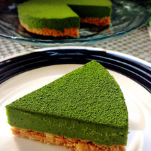 オーブン不要*簡単*濃厚*抹茶の生チョコタルト