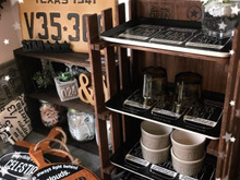 セリアのスノコで男前café風棚を作ろう!