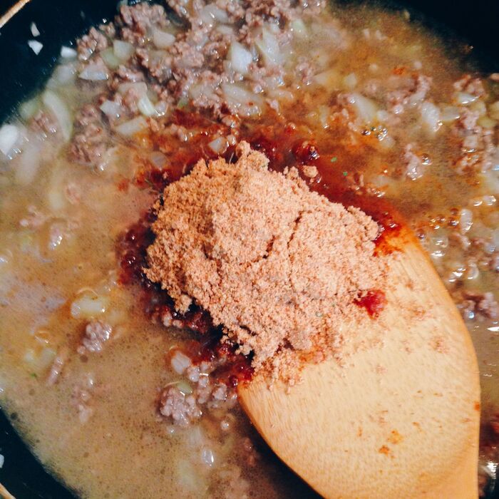 ソース作りは簡単!こんな感じ