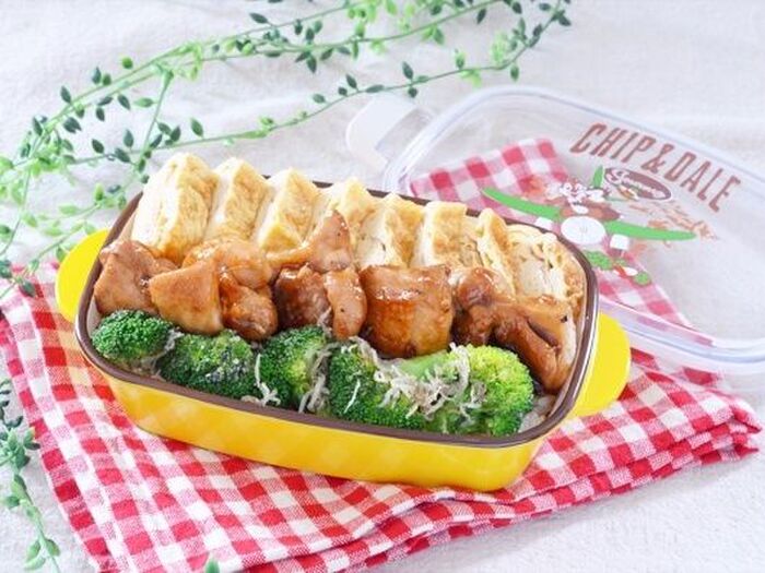 3品おかずのっけのお弁当**