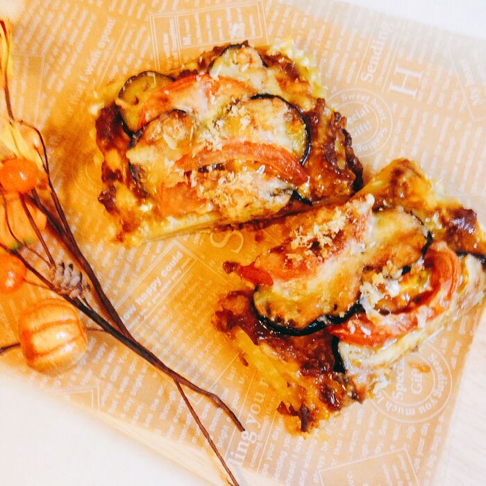 再現レシピ!スタバ「ナスとトマトのラザニア」